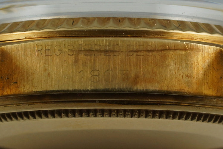 1970 Rolex YG Day-Date ‘Wide Boy’ Dial 1803