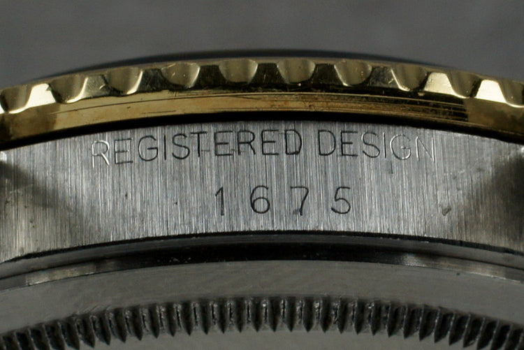 1978 Rolex Two Tone GMT 1675 with Box and Papers