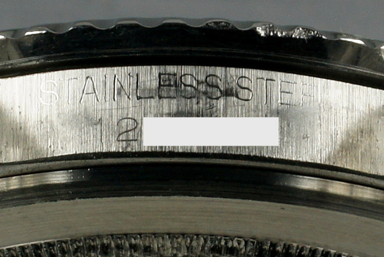 1965 Rolex Submariner 5513 Tropical Gilt Dial with Service Papers