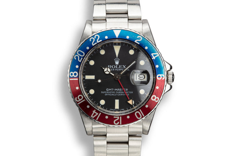 1984 Rolex GMT-Master 16750 "Pepsi" Matte Dial