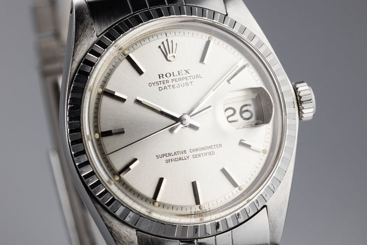 1968 Rolex DateJust 1603 Silver Dial