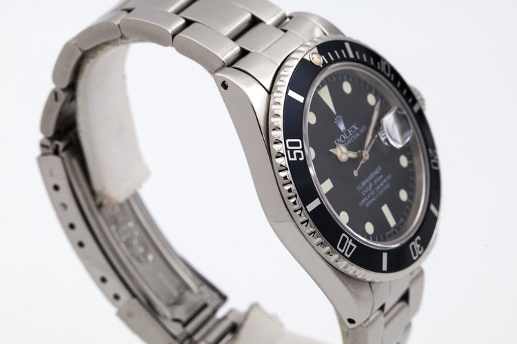 1984 Rolex Submariner 16800 Matte Dial