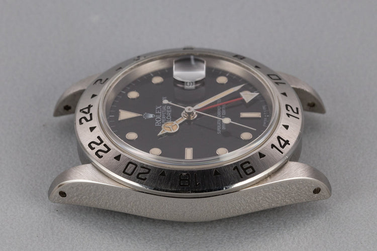 1987 Rolex Explorer II 16550 Black Dial
