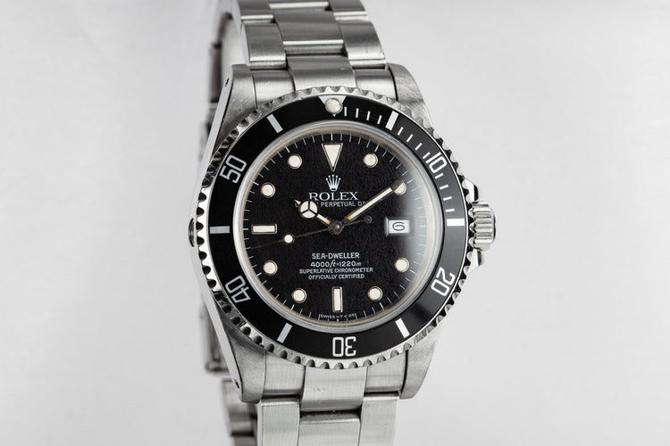 1983 Rolex Sea-Dweller 16660 with Spider Dial