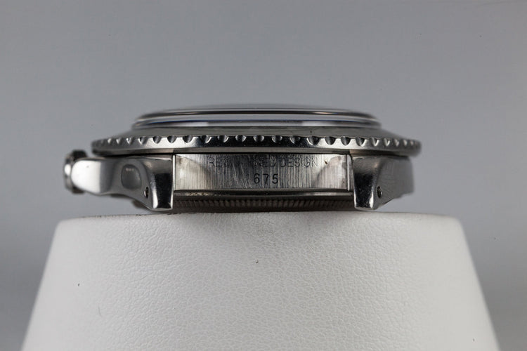 1971 Rolex GMT-Master 1675 with Faded Pepsi insert and No Cyclops Crystal