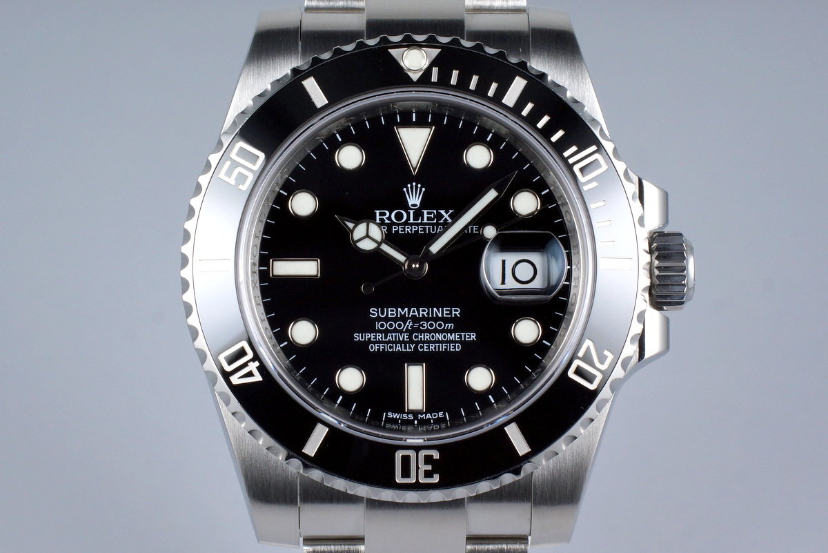 Rolex 2016 submariner Clearance