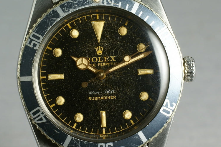 1958 Rolex Submariner Ref: 5508 exclamation dial