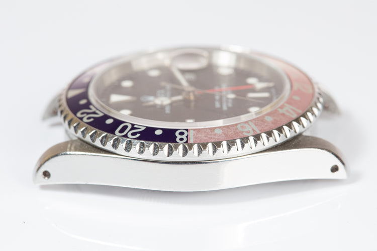 1995 Unpolished Rolex GMT Master 16700 Faded Pepsi Bezel & Tritium Dial
