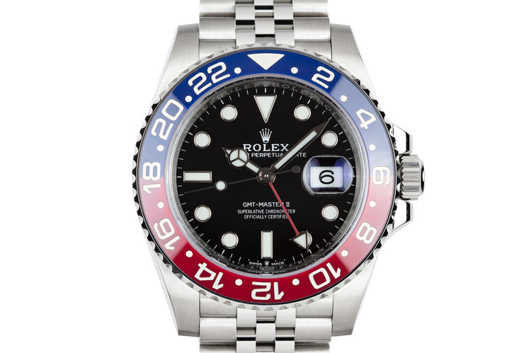 Mint 2018 Rolex GMT-Master 126710BLRO "Pepsi" with Box and Papers