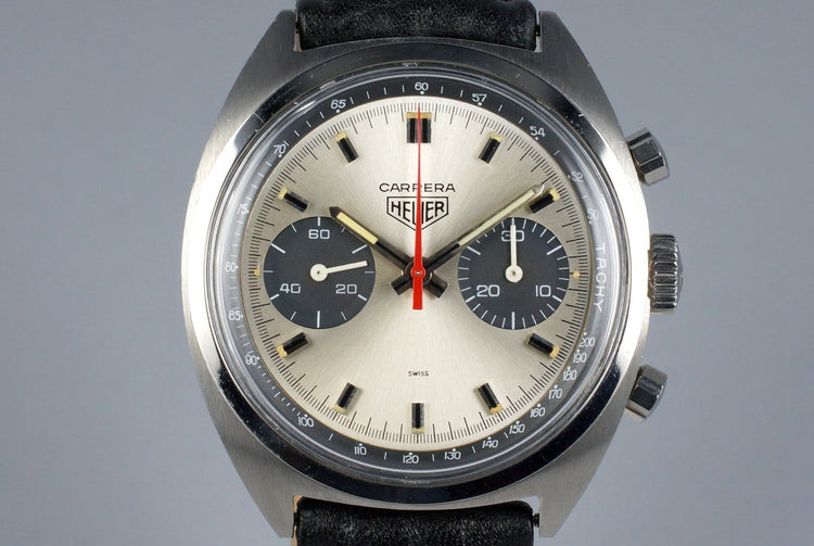 1972 Heuer Carrera 73353 Silver Dial