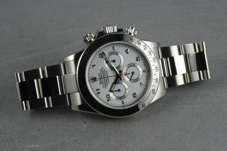 Rolex SS Daytona 116520 with Arabic Sports Dial