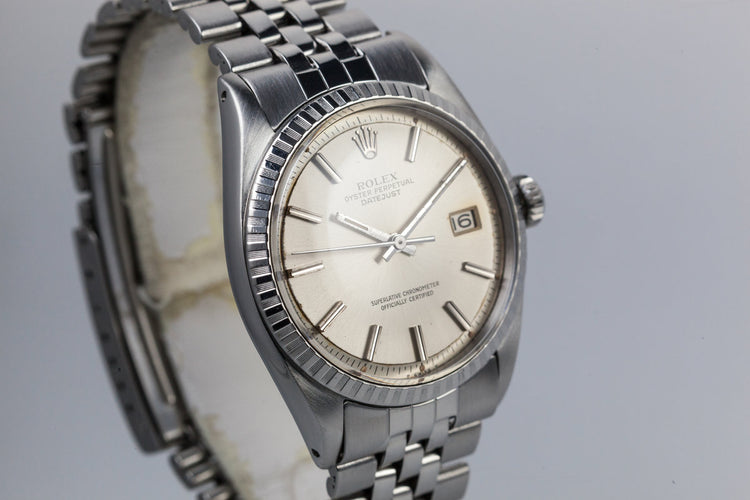 1981 Rolex DateJust 1603 Silver Dial