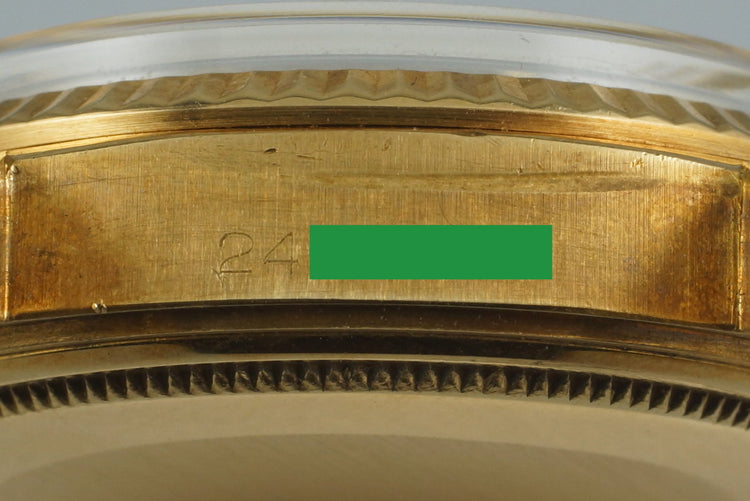 1970 Rolex YG Day-Date ‘Wide Boy’ Dial 1803