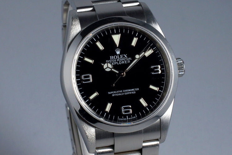 2007 Rolex Explorer 114270 with Box and Papers