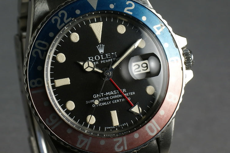 Rolex GMT 1675 with Mark 1 Dial