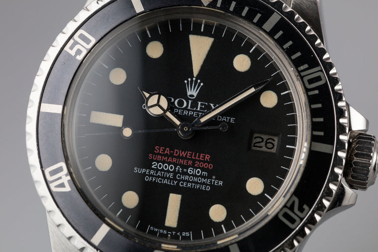 1978 Rolex Double Red Sea-Dweller 1665 with Mark 4 Dial