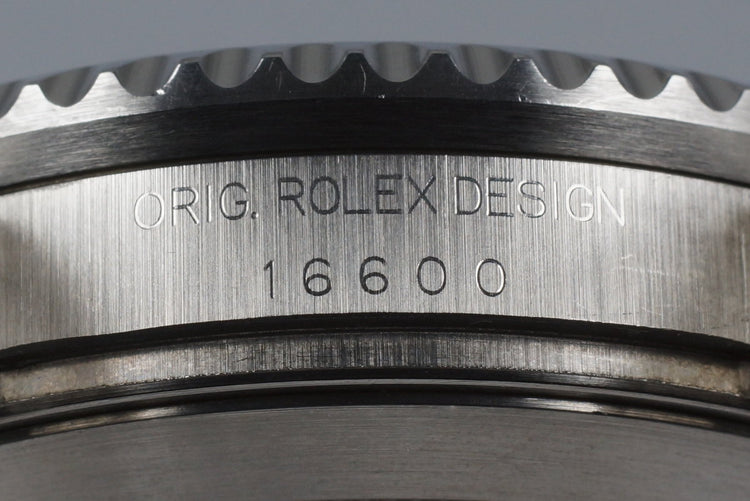 1995 Rolex Sea Dweller 16600 with Box and Papers