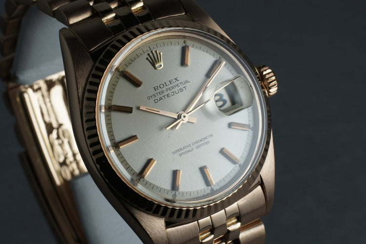 1967 Rolex Datejust 1601 Rose Gold