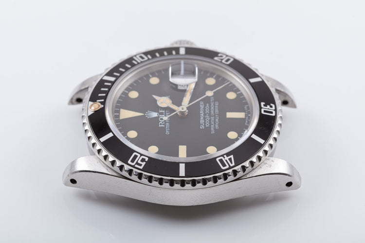 1983 Unpolished Rolex Submariner 16800 with Box & Papers