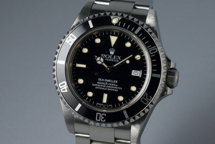 1986 Rolex Sea-Dweller 16660