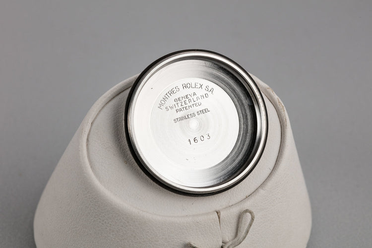 1973 Rolex DateJust 1601 Black Dial