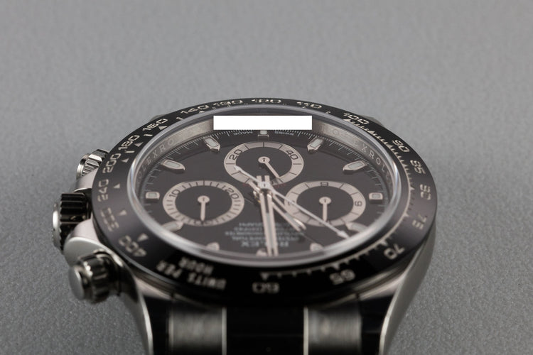 Mint 2017 Rolex Ceramic Daytona 116500LN Black Dial with Box and Papers