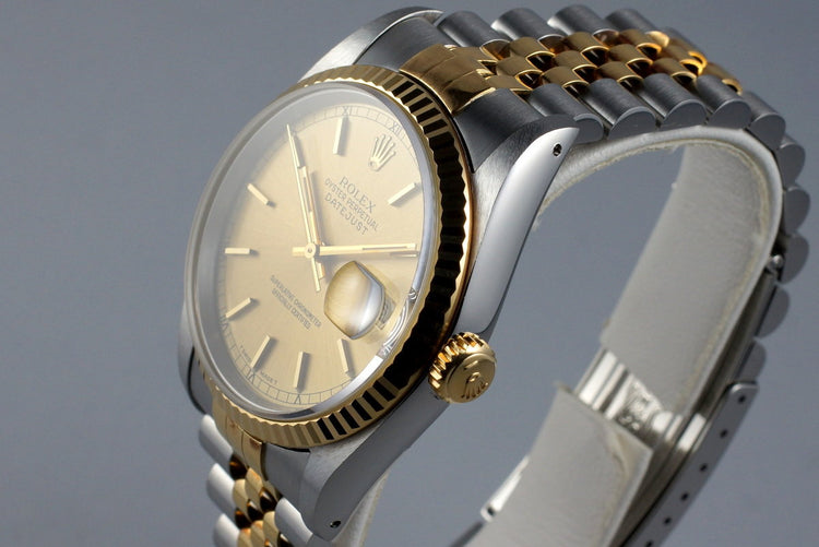 1991 Rolex Two Tone DateJust 16233
