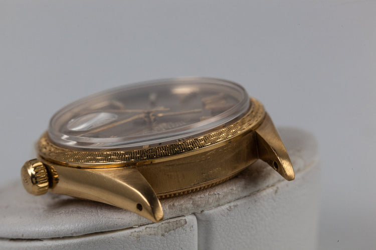 1972 Rolex Date 1514 with Brown Mosaic Dial