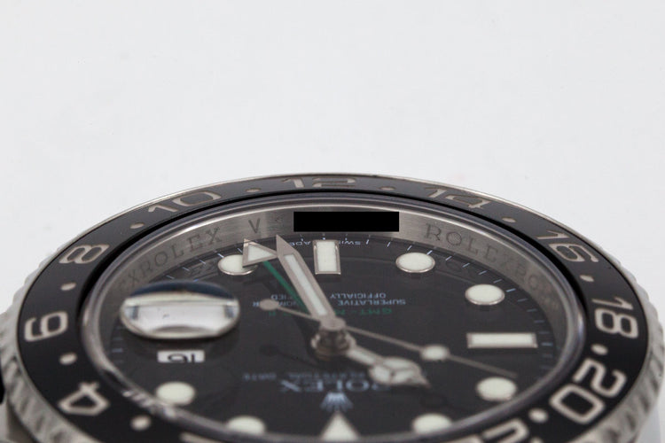 2009 Rolex GMT II 116710 with Box and Papers