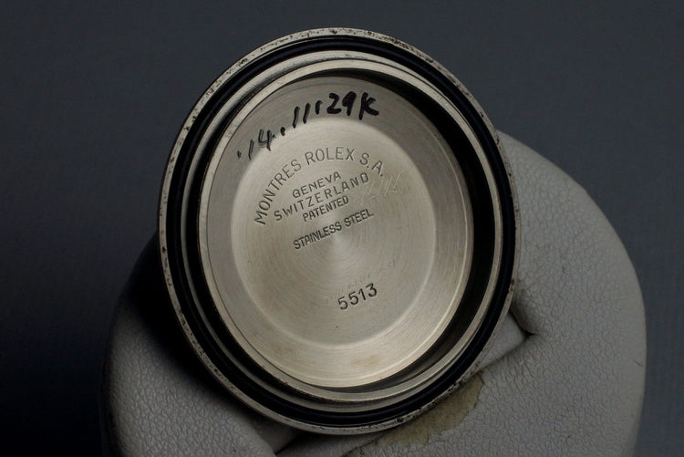 1982 Rolex Submariner 5513 Mark IV Maxi Dial