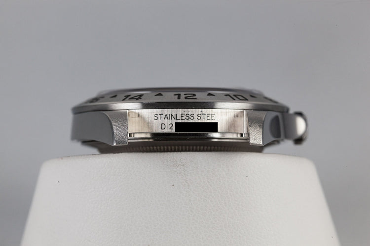 2005 Rolex Explorer II 16570 Black Dial