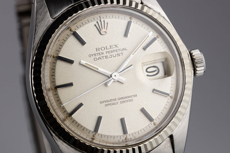1969 Rolex DateJust 1601 Silver Dial