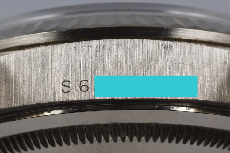 1994 Rolex WG Day-Date 18239 Factory Silver Diamond Dial
