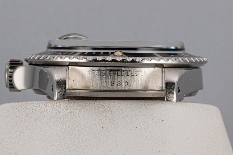 1975 Rolex Red Submariner 1680 MK 4 Dial