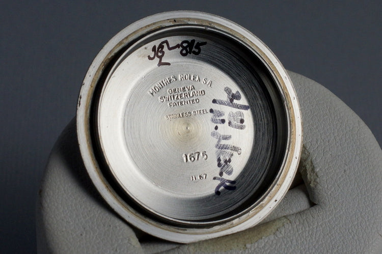 1967 Rolex GMT 1675 Service Dial