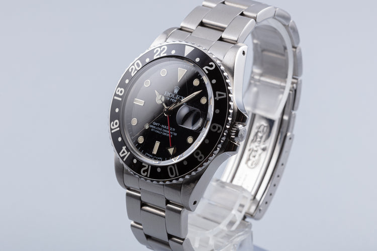 1985 Rolex GMT-Master 16750 Spider Dial