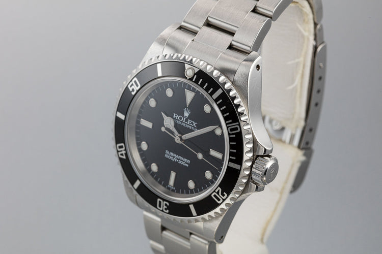1997 Rolex Submariner 14060 "SWISS" Only Dial