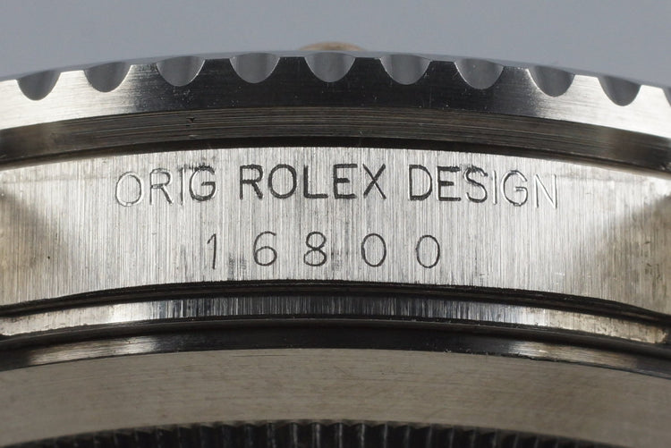 1981 Rolex Submariner 16800 Matte Dial UNPOLISHED
