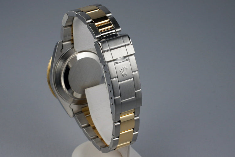 1991 Rolex Two Tone Blue Submariner 16613