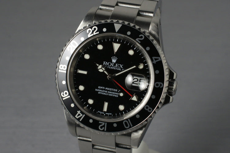 2001 Rolex GMT II 16710