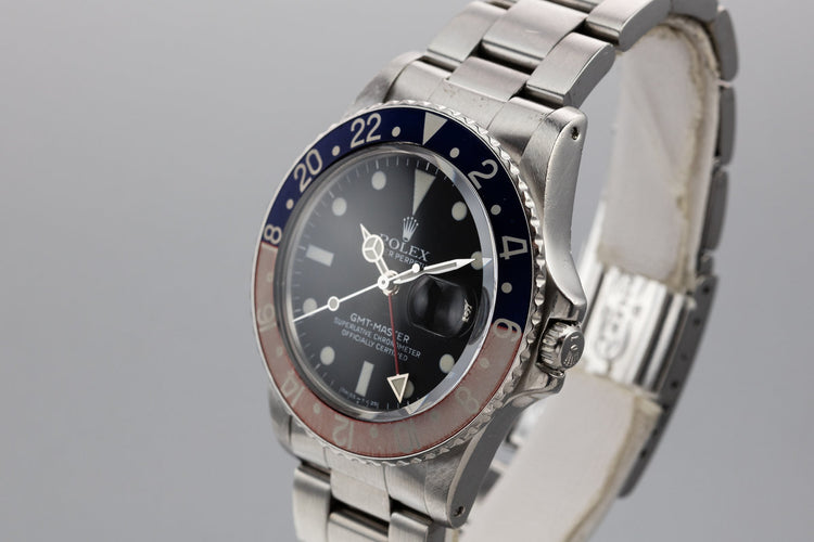 1981 Rolex GMT-Master 16750 "Pepsi"