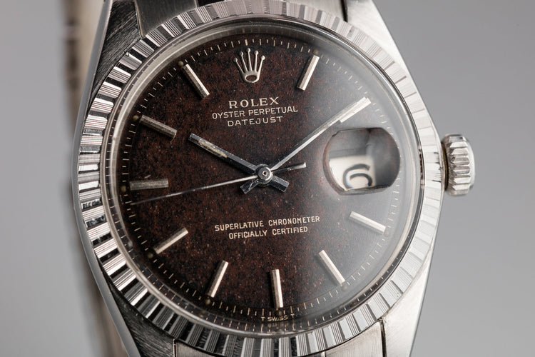 1968 Rolex DateJust 1603 with Tropical Gilt Dial