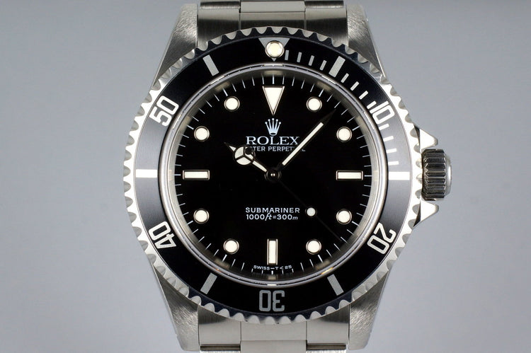 1994 Rolex Submariner 14060 with Box and Papers