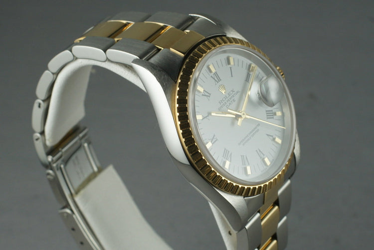 2002 Rolex Roman Numeral Dial Date 15223