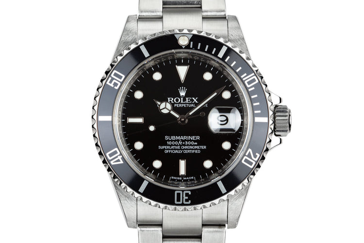 2007 Rolex Submariner 16610