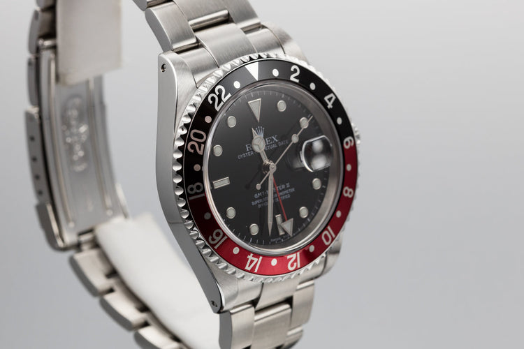 2000 Rolex GMT-Master II 16710 with "Coke" Insert
