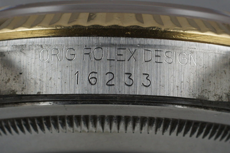 1989 Rolex Two Tone DateJust 16233