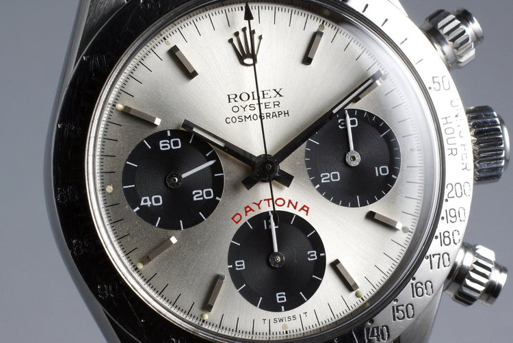 1978 Rolex Daytona 6265 Big Red Silver Dial