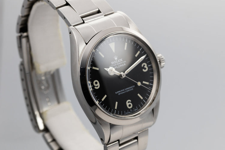 1972 Rolex Explorer 1016 With Service Papers