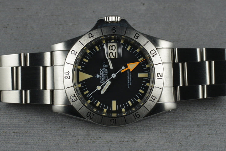 Rolex Explorer II 1655 Mark 2 dial and Mark 2 bezel